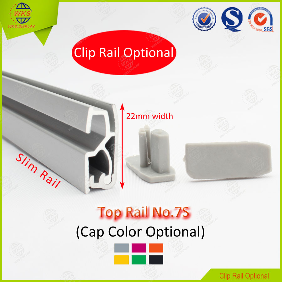 Top Rail 7S For Roll Up
